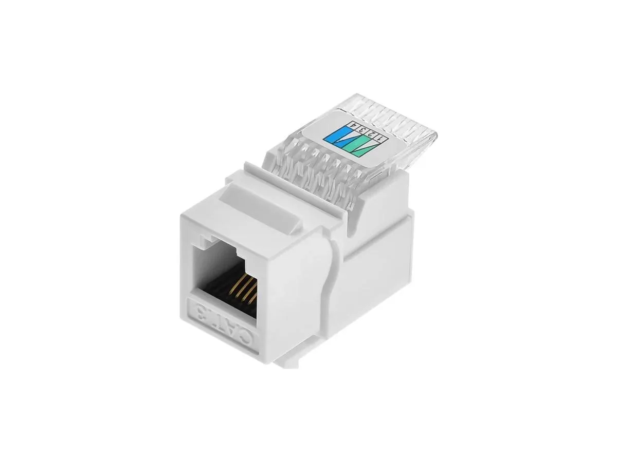 Monoprice Inc. Monoprice Inc. 7288 RJ11 180° keystone jack 22-26AWG — product photo