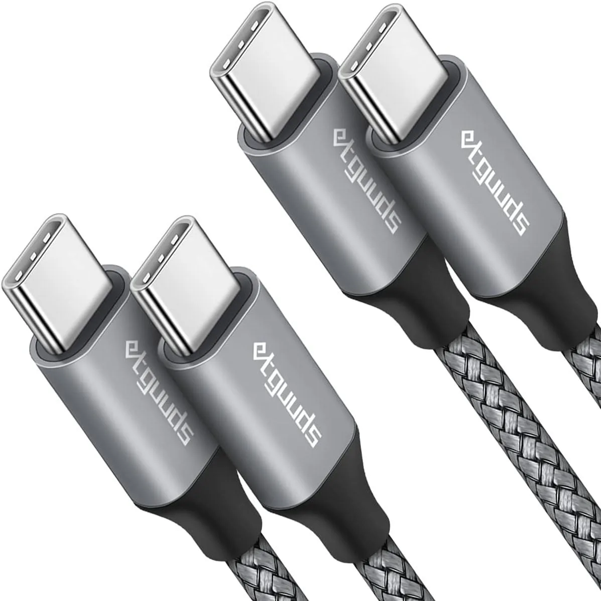 Kootion Kootion USB-C to USB-C Cable 2ft 2-Pack 60W — product photo