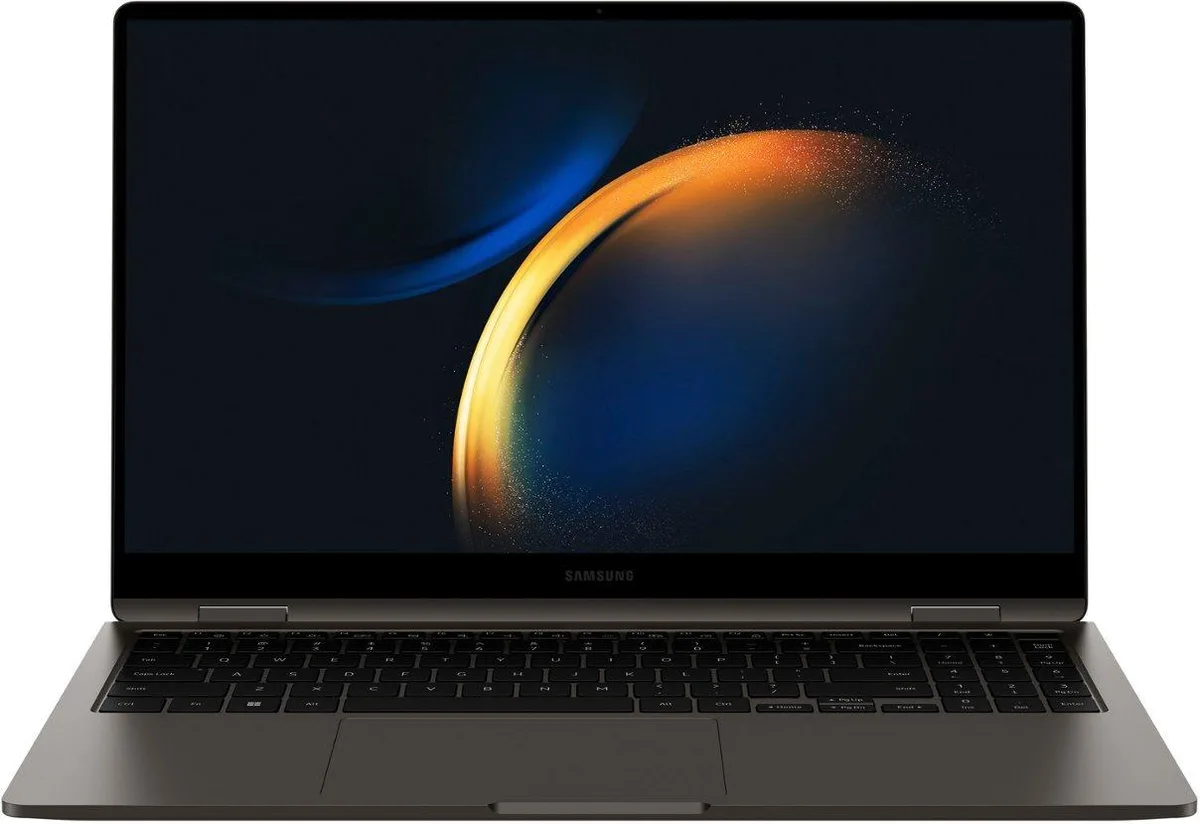 SAMSUNG Samsung Galaxy Book3 360 2-in-1 15.6" FHD AMOLED i7-1360P 16GB 1TB Graphite — product photo