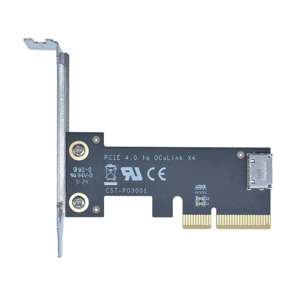 LetLinkSo LetLinkSo LLS-CD-1PC1OC-01 PCIe 4.0 x4 to Oculink SFF-8612 Internal Adapter Card — product photo