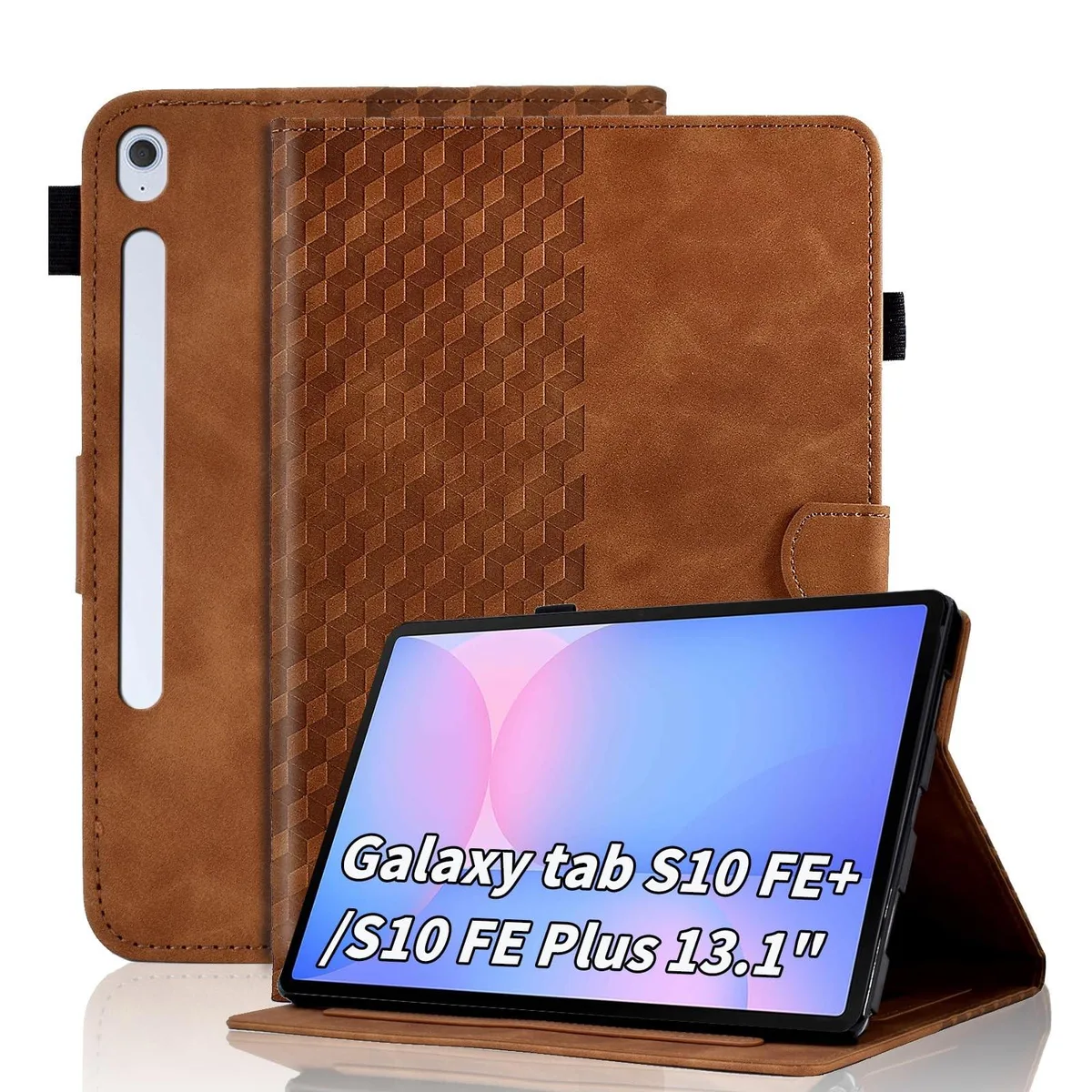 BoYata BoYata 2 in 1 accessory for Samsung Galaxy Tab S10 Fe Plus 13.1" 2025 Brown — product photo