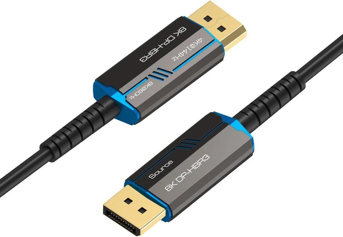 SMUGDESK SMUGDESK 8K Fiber Optic DisplayPort Cable 15m/50ft — product photo