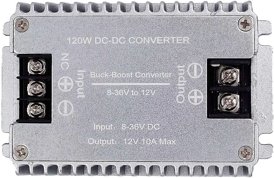 GCON GCON 8-36V to 12V 10A 120W Buck-Boost Converter — product photo