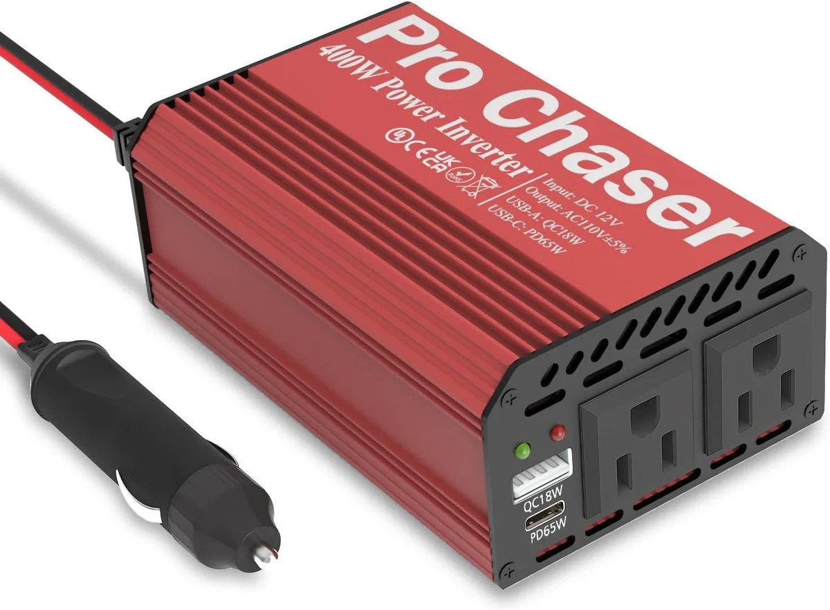 Kenuco Kenuco Pro Chaser 400W Car Power Inverter AC Adapter — product photo