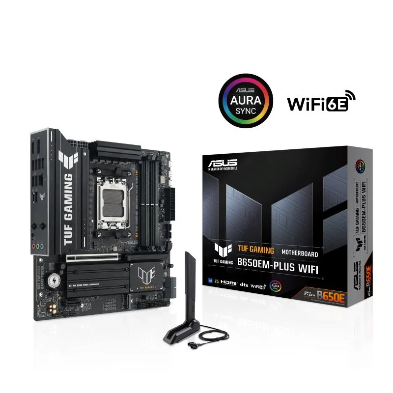 ASUS ASUS TUF GAMING B650EM-PLUS WIFI AMD motherboard — product photo