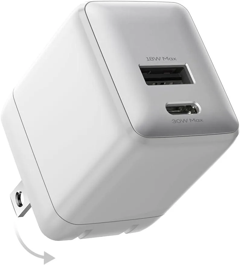 ONITOON ONITOON 30W Dual-Port GaN Nano Charger White — product photo