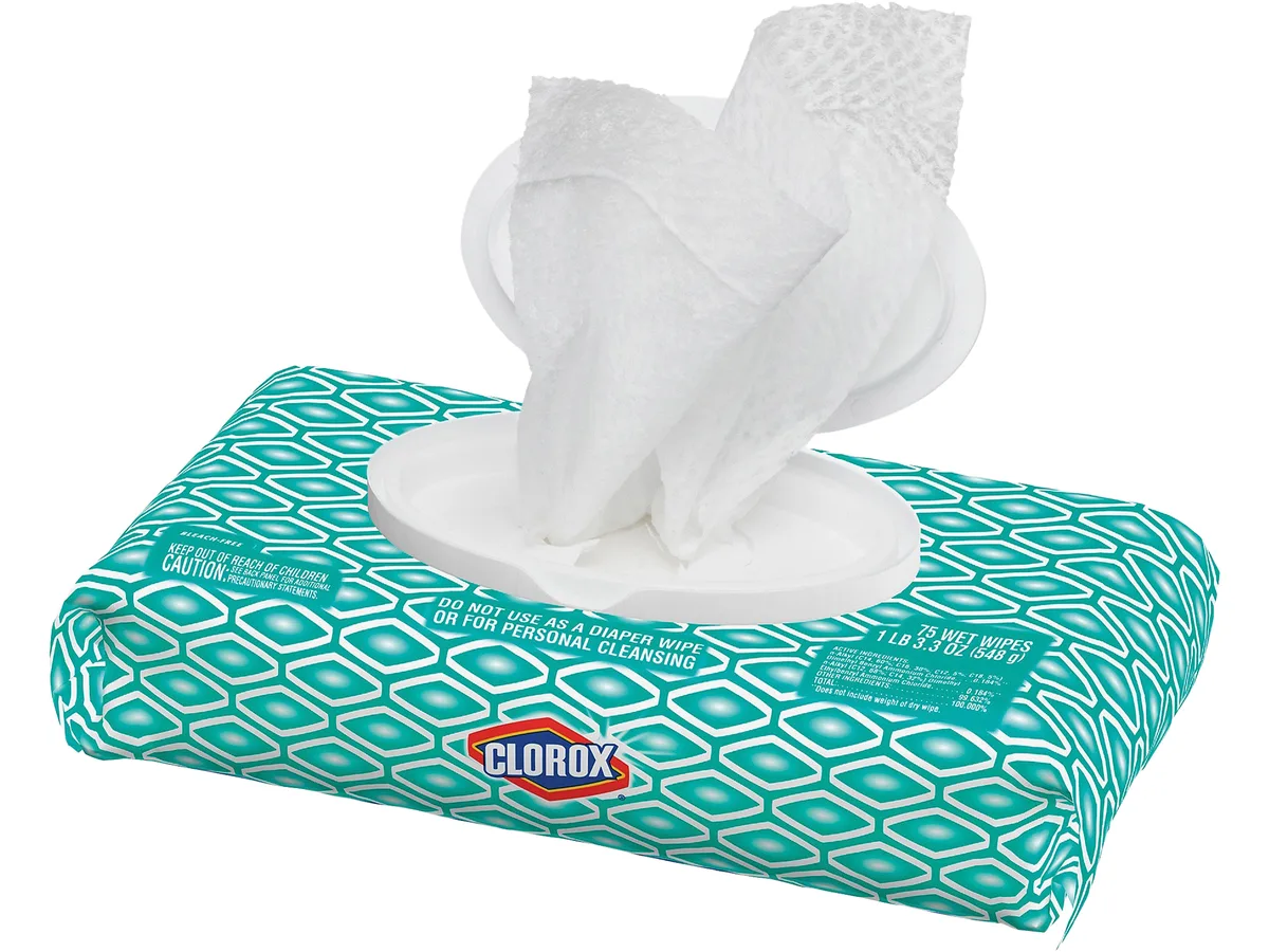 Clorox Clorox 31430CT Disinfecting Wipes Flex Pack 75 count — product photo