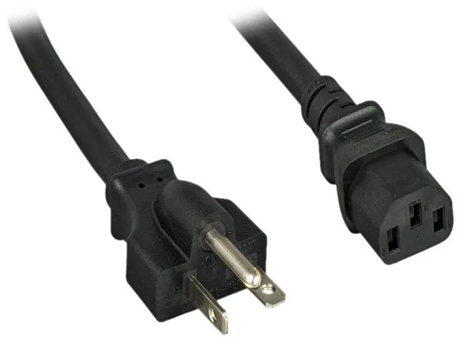 Nippon Labs Nippon Labs 30POW-10W1-620C13-03 14 AWG NEMA 6-20P to C13 3 ft computer power cord — product photo