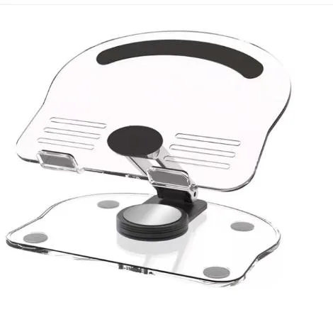 Likaty Likaty Foldable 360° Rotating Acrylic Tablet Holder Black 4.7-13 Inch — product photo