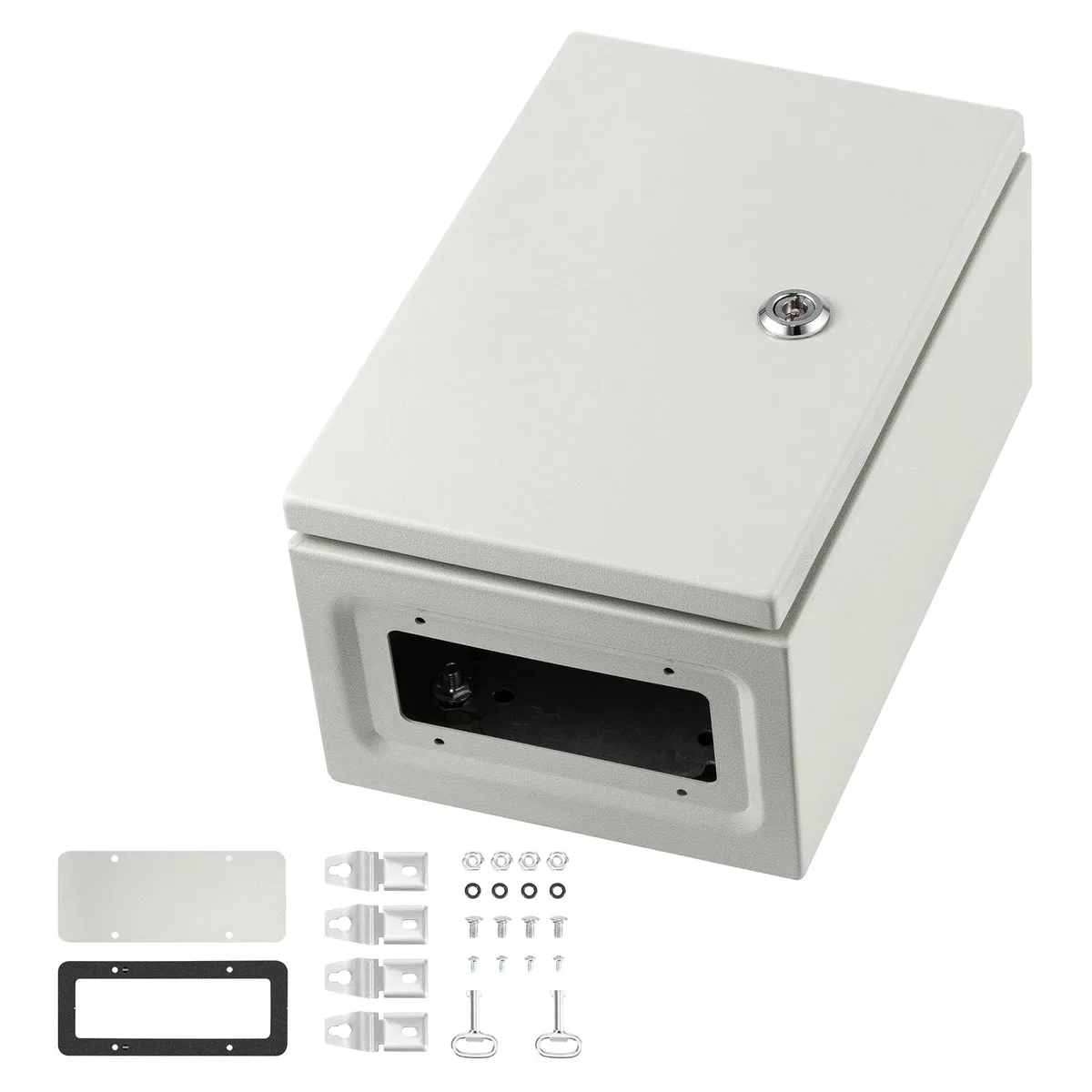 VEVOR VEVOR Electrical Box 12×8×6 NEMA 4X IP66 with Mounting Plate — product photo
