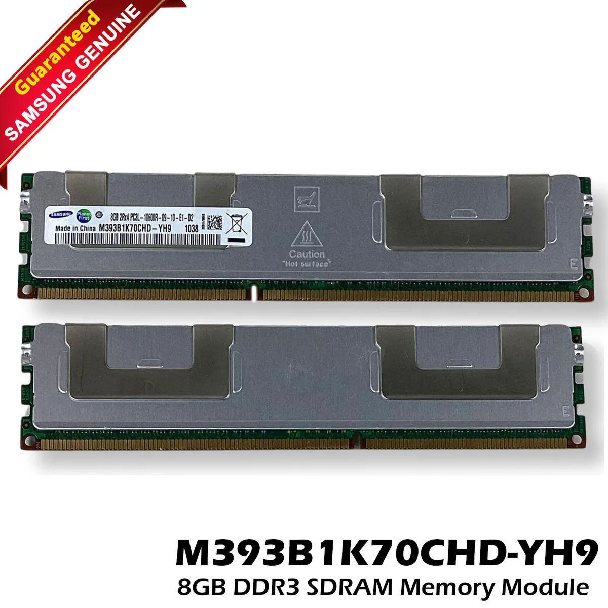 SAMSUNG SAMSUNG M393B1K70CHD-YH9 8GB DDR3-1333 ECC 1.35V desktop RAM — product photo
