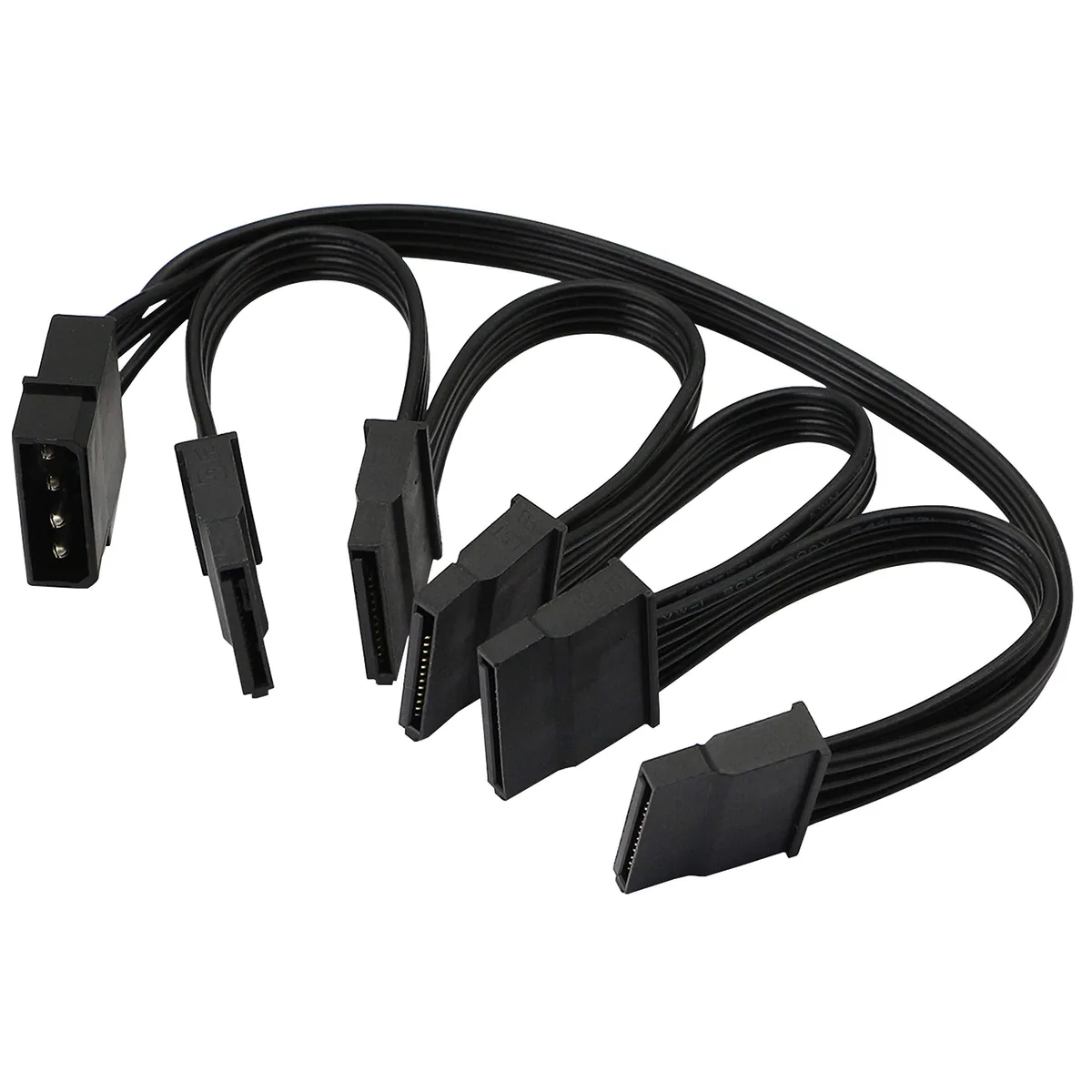 BUCIER BUCIER LH-140 IDE to 5×SATA Power Splitter Cable 78cm — product photo