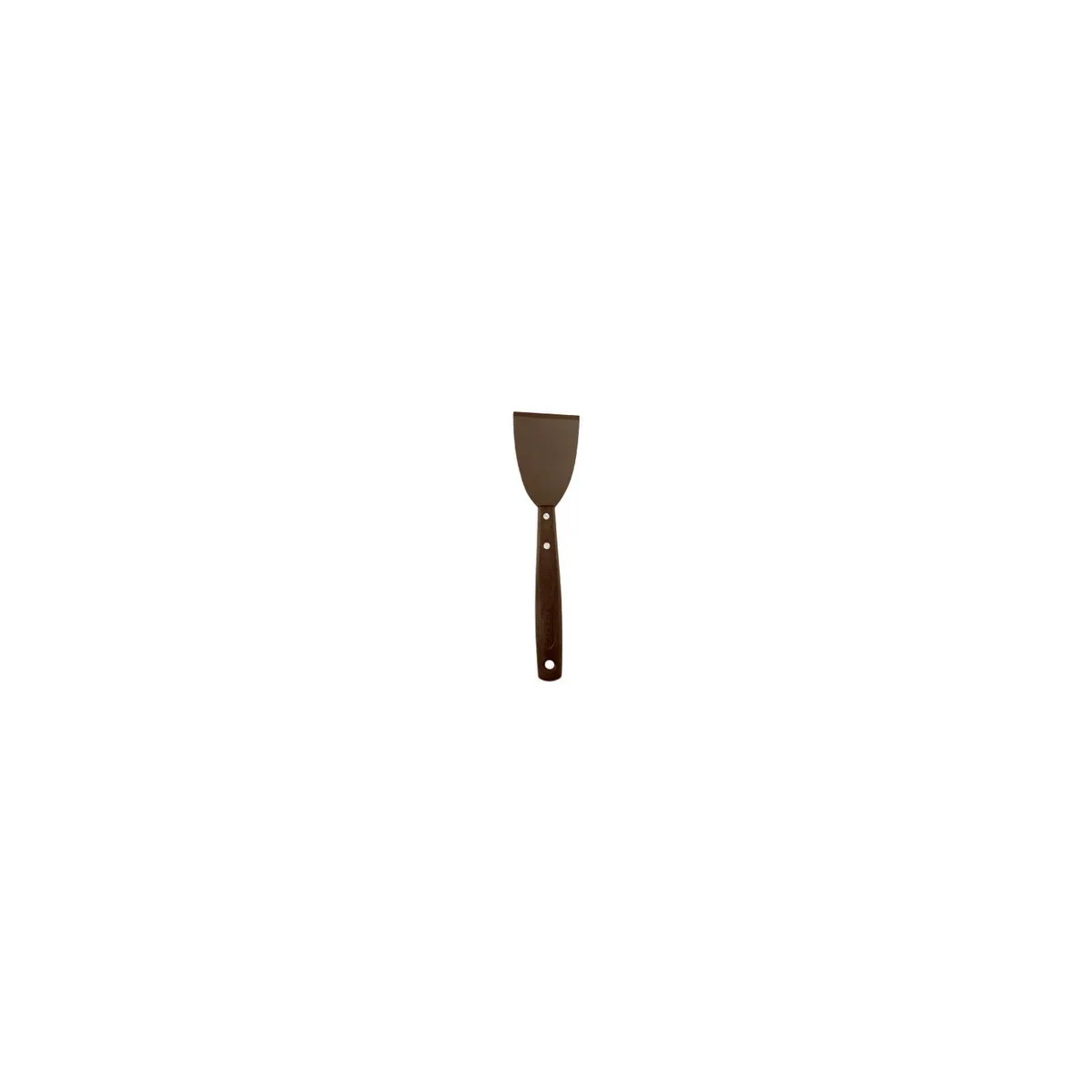 Hyde 12050 chisel scraper with carbon steel blade and black polypropylene handle