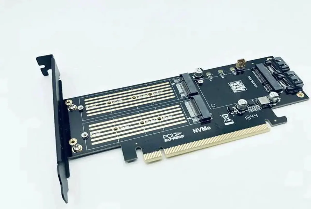 SMUGDESK SMUGDESK 3in1 M.2 &amp; mSATA to SATA Adapter Card — product photo