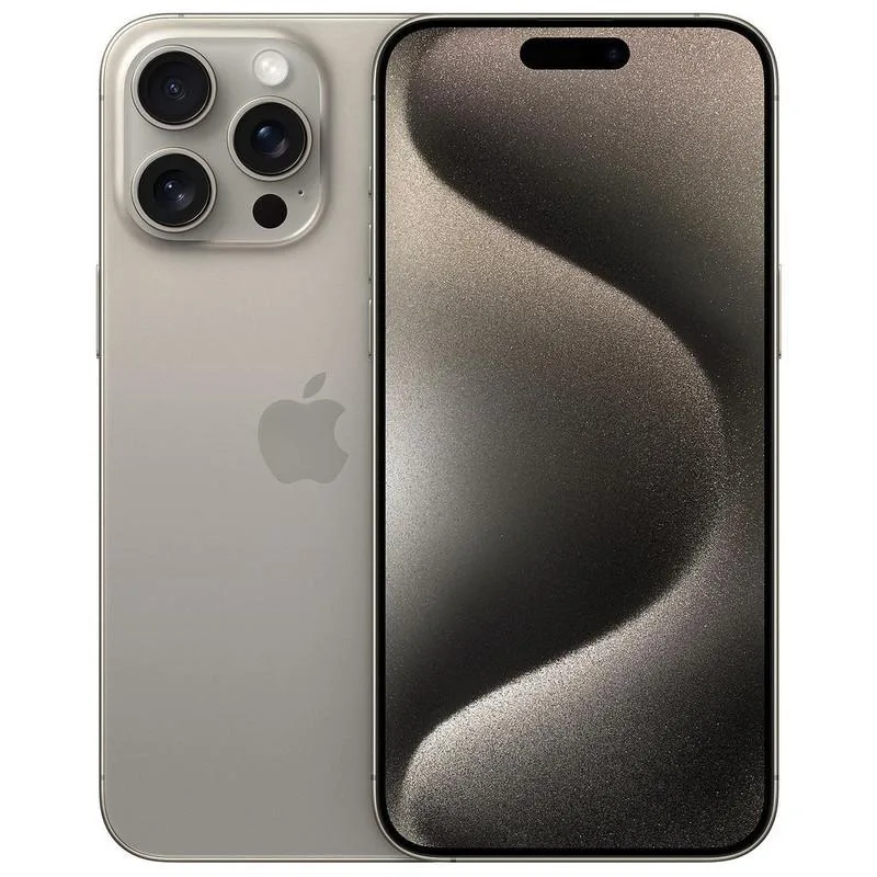 Apple Apple iPhone 15 Pro Max 512GB Natural Titanium cell phones - unlocked — product photo