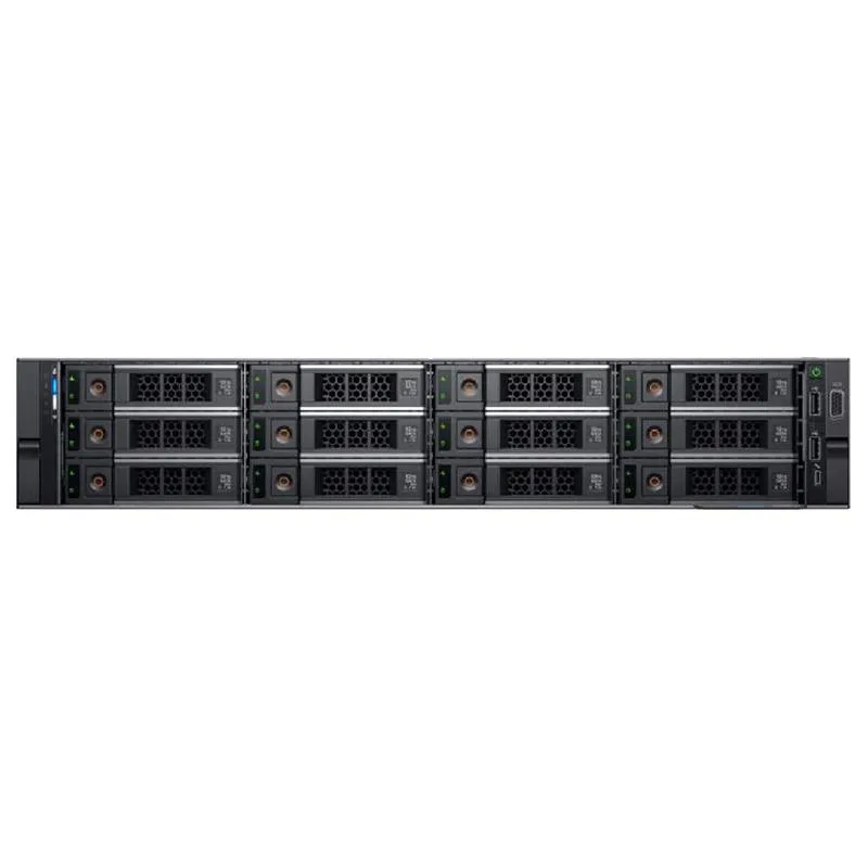 DELL DELL PowerEdge R740xd 2U rack server 2× Xeon Gold 6134 3.2 GHz 128 GB DDR4 12× 4 TB H730P iDRAC9 2× 750 W PSU — product photo