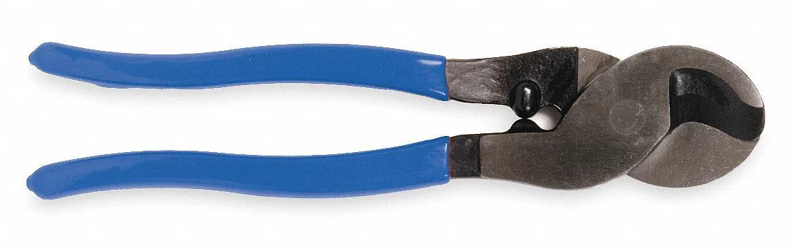 Westward cable cutter with cushioned steel handles