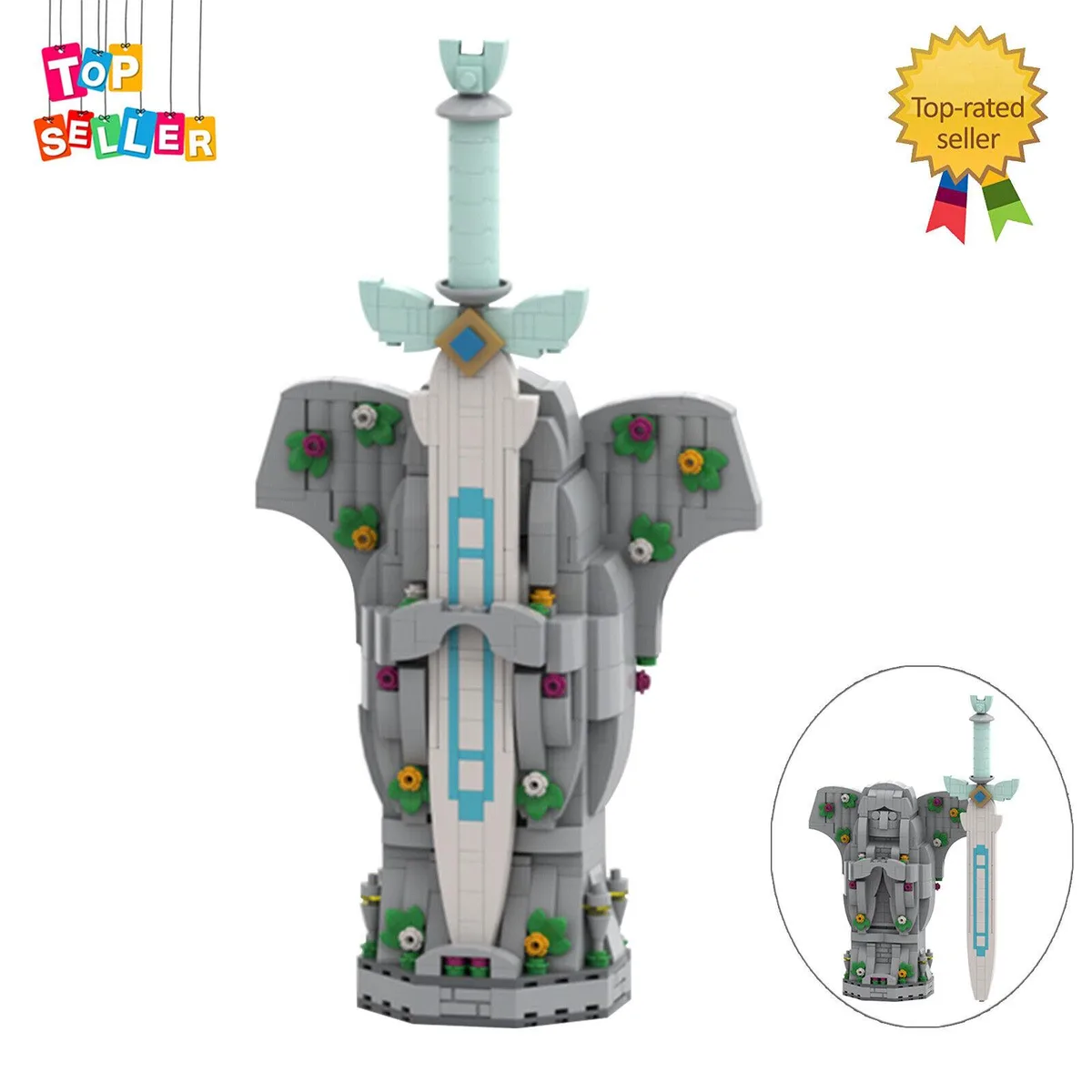 ZITIANYOUBUILD ZITIANYOUBUILD Goddess Sword Building Set 565 Pieces — product photo