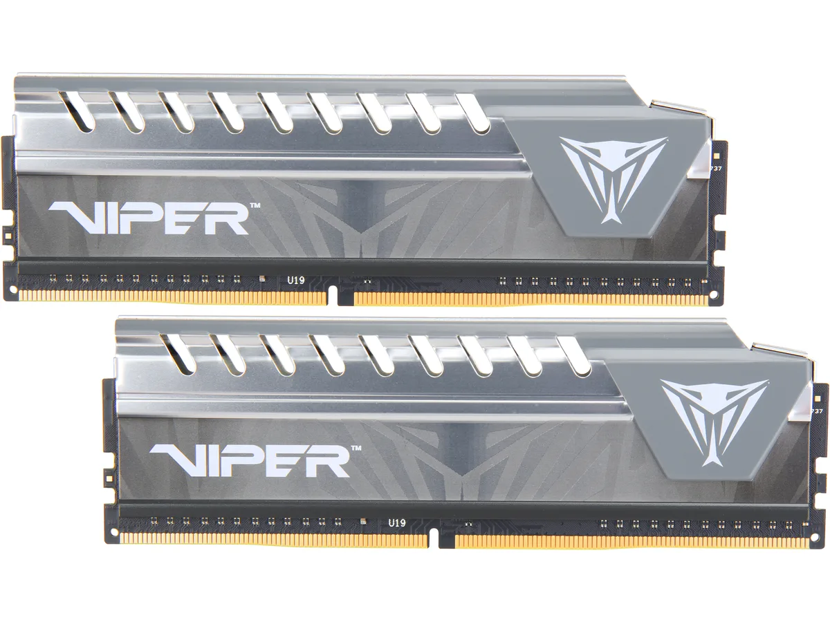 Patriot Memory Patriot Memory PVE432G266C6KGY Viper Elite 32GB (2 x 16GB) DDR4 2666 desktop RAM — product photo