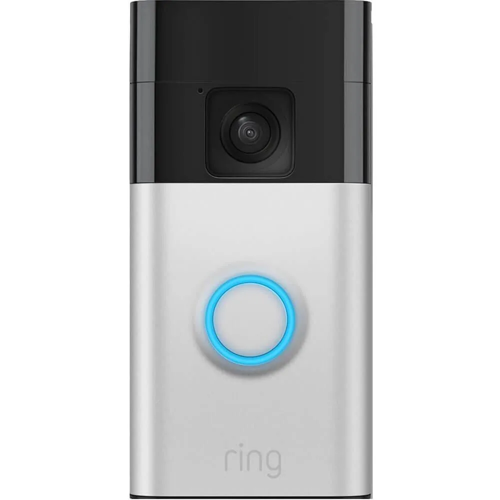 Ring Ring Battery Doorbell Satin Nickel access — product photo