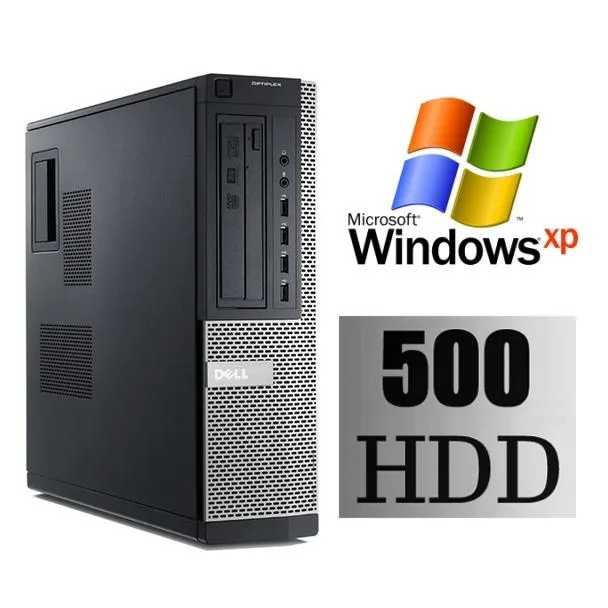 DELL DELL OptiPlex DT Core i5 3.10GHz 4GB DDR3 500GB HDD Windows XP Pro desktop PC — product photo