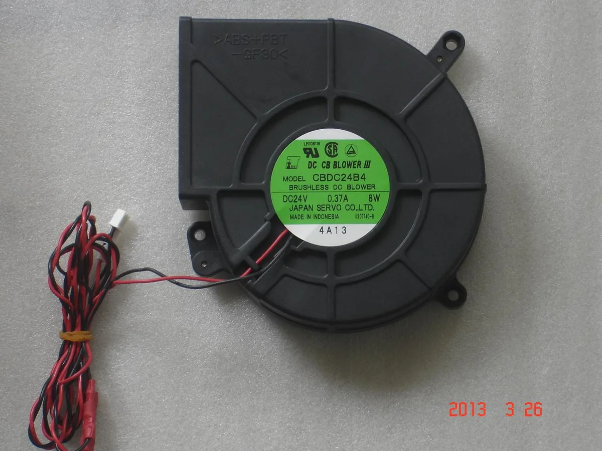 OEM Industries OEM Industries CBDC24B4 12032 24V 0.37A 8W 2-Wire 120mm Centrifugal Fan CPU Cooler — product photo