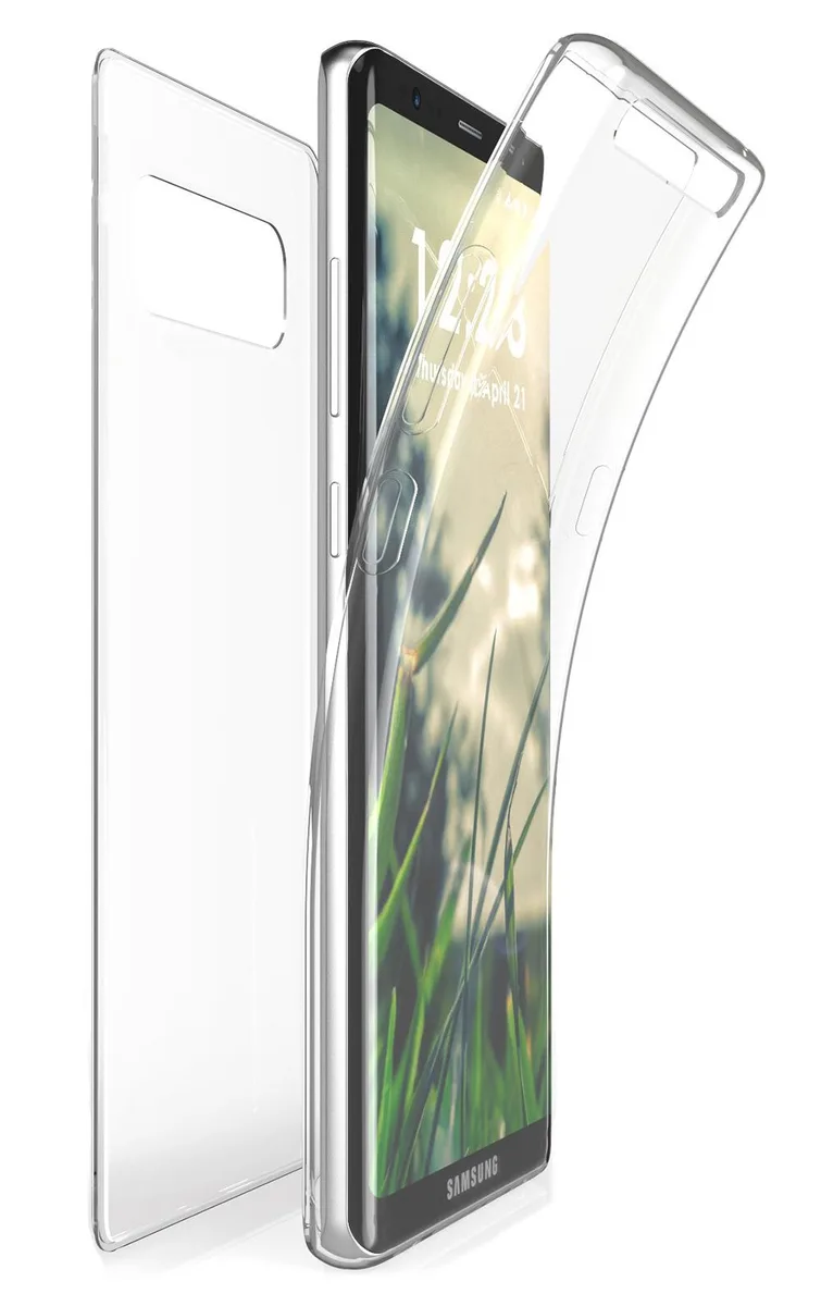 Nakedcellphone Nakedcellphone 360 Degree Wrap Full Body Clear Case for Samsung Galaxy Note 8 — product photo
