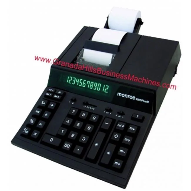 Monroe Monroe MNE2020PLX Medium Duty Calculator Ivory 4.9 lbs office equipment — product photo