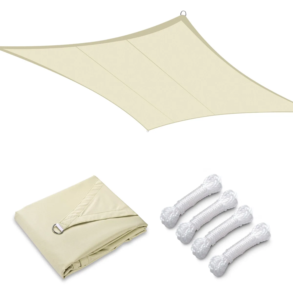 Yescom USA, Inc. Yescom USA, Inc. 07SSS028-1013-01 10x13 Ft Rectangle Sun Shade Sail Canopy — product photo