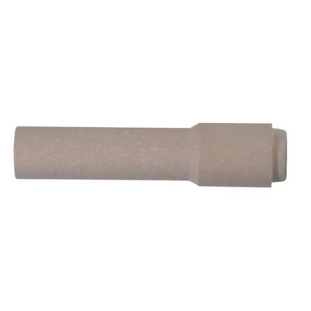 Pack of ten white ceramic lava welding nozzles size 6 3/8 inch