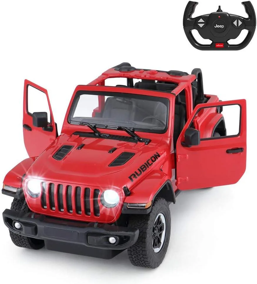 usbroway usbroway 1:14 Jeep Wrangler JL RC Vehicle RED — product photo