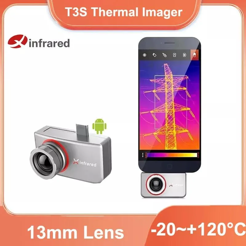 Compact thermal camera module for Android phones