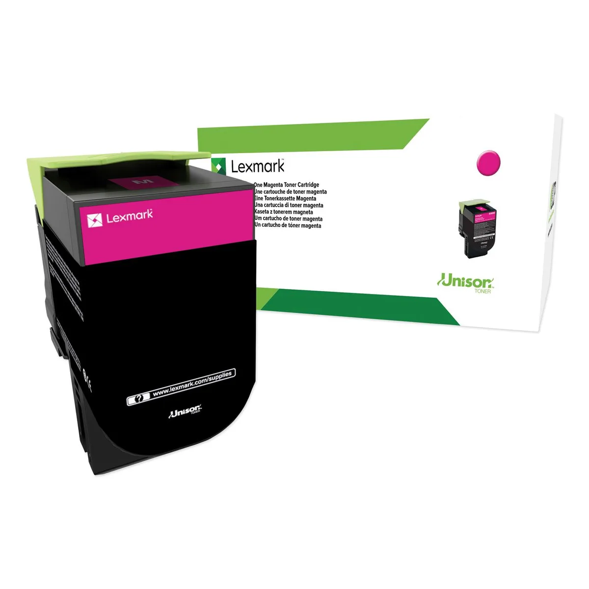 Lexmark Lexmark 24B6009 High-Yield Toner Magenta 3000 Page-Yield — product photo