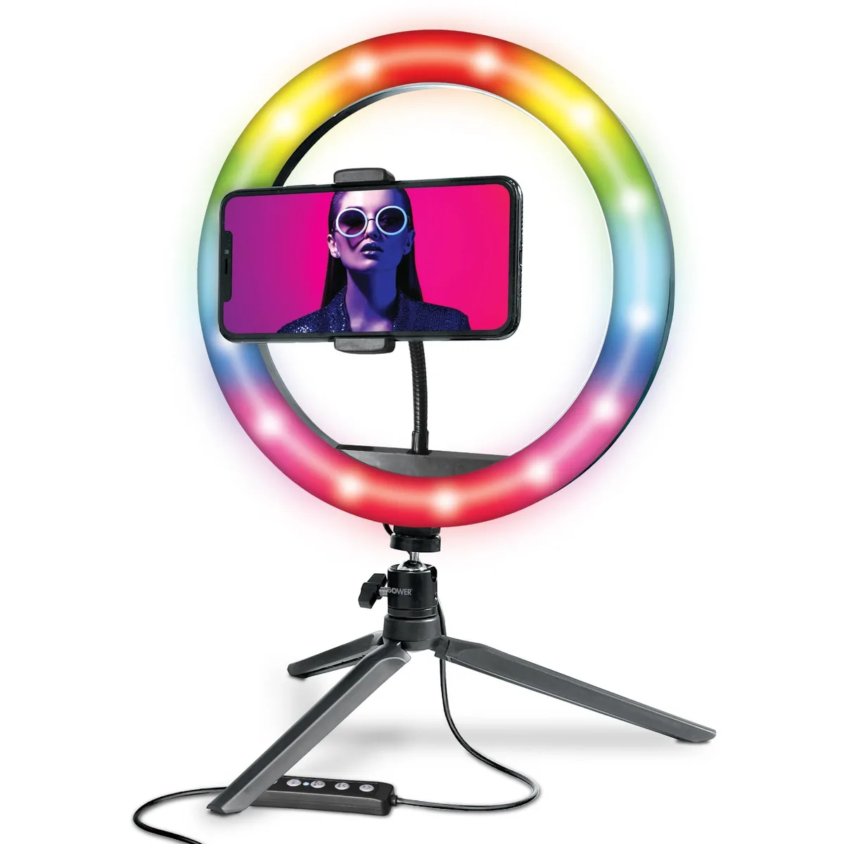  Neewer WA-RGB10TT 10 inch RGB Ring Light Studio Kit — product photo