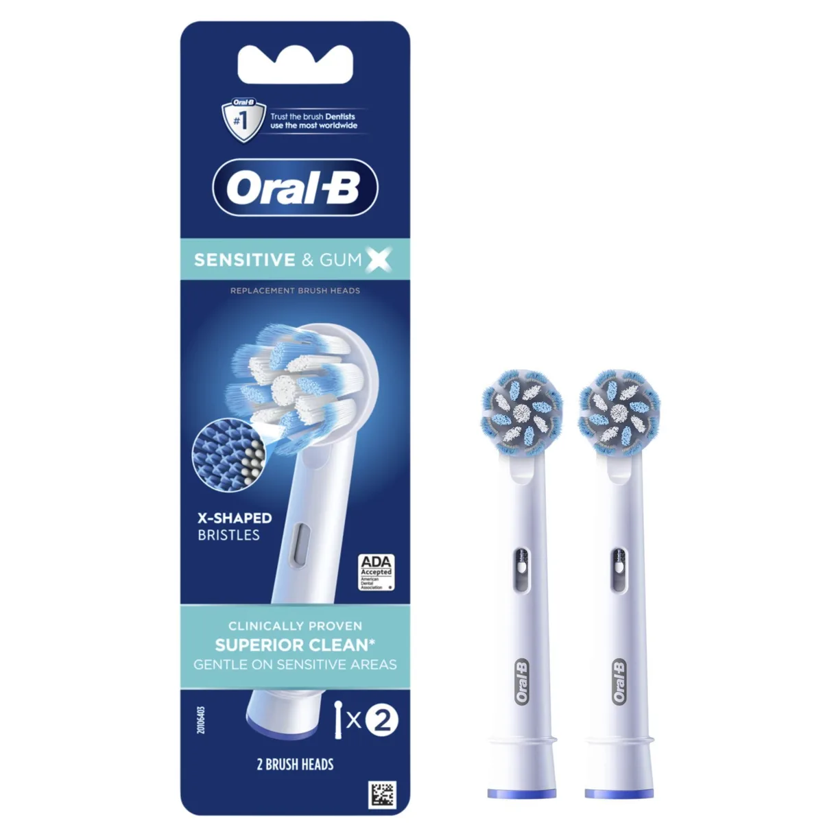  Oral-B Pro Gum Care Replacement Heads 2 Pack — product photo