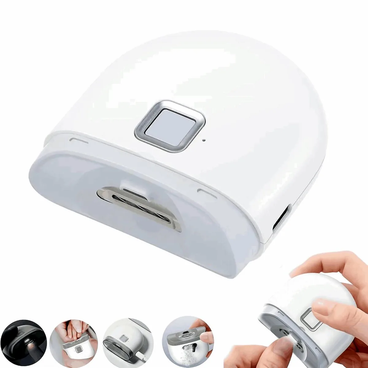 The Perfect Part The Perfect Part Electric Nail Clipper Automatic Thick Nails Trimmer White 45dB — product photo