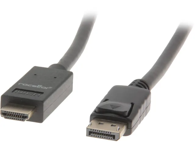Rocstor Rocstor Y10C127-B1 DisplayPort to HDMI adapter 6 ft 4096 x 2160 — product photo