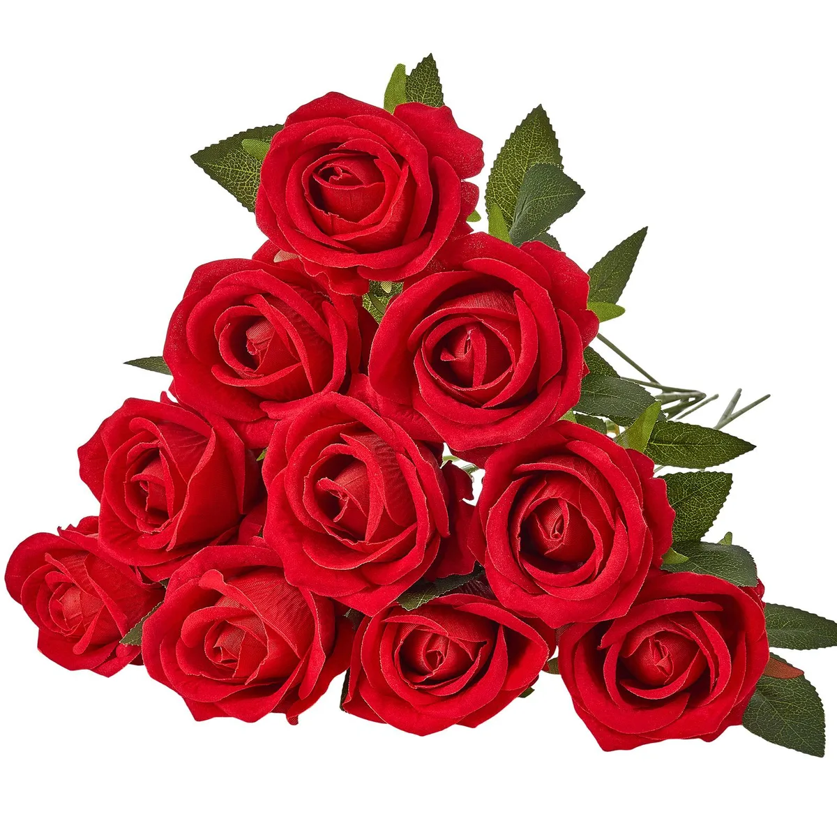 VEVOR VEVOR Artificial Red Roses 60 Stems 20 inch — product photo