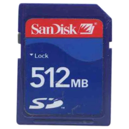 SanDisk SanDisk 512MB SD Memory Card — product photo