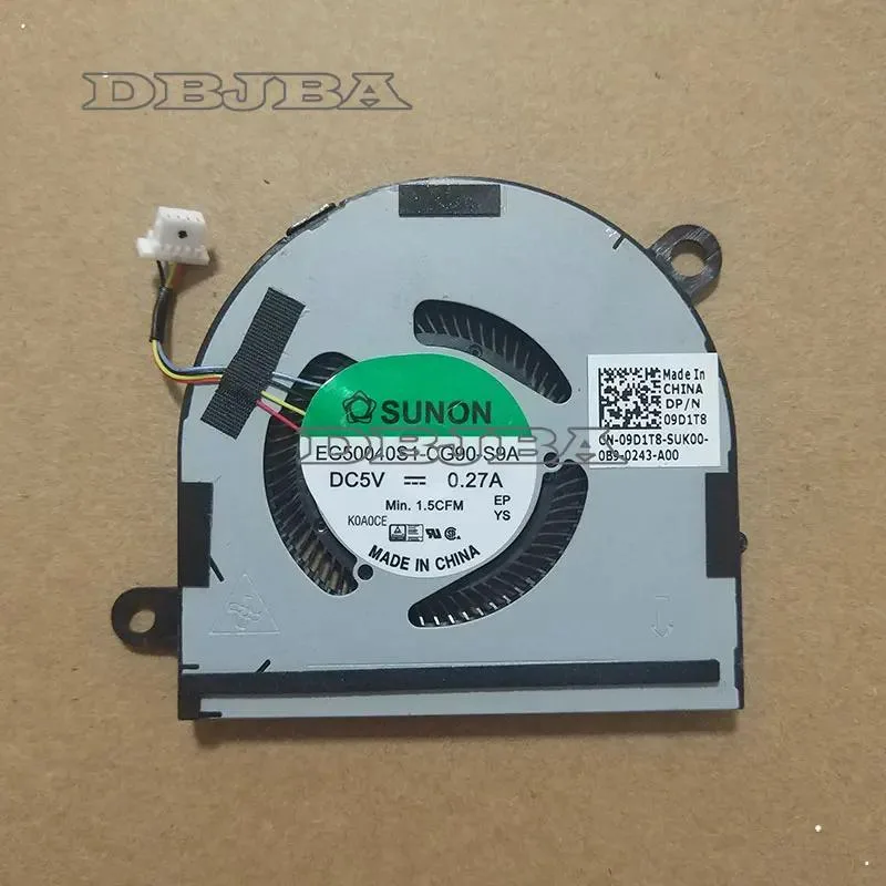 DBTLAP DBTLAP Laptop Cooling Fan for DELL Latitude 7400 2 in 1 EG50040S1-CG90-S9A DC28000M3SL 9D1T8 — product photo