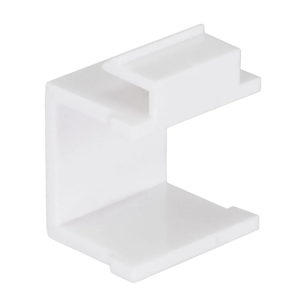 NavePoint NavePoint Blank Keystone Insert White 15-Pack — product photo