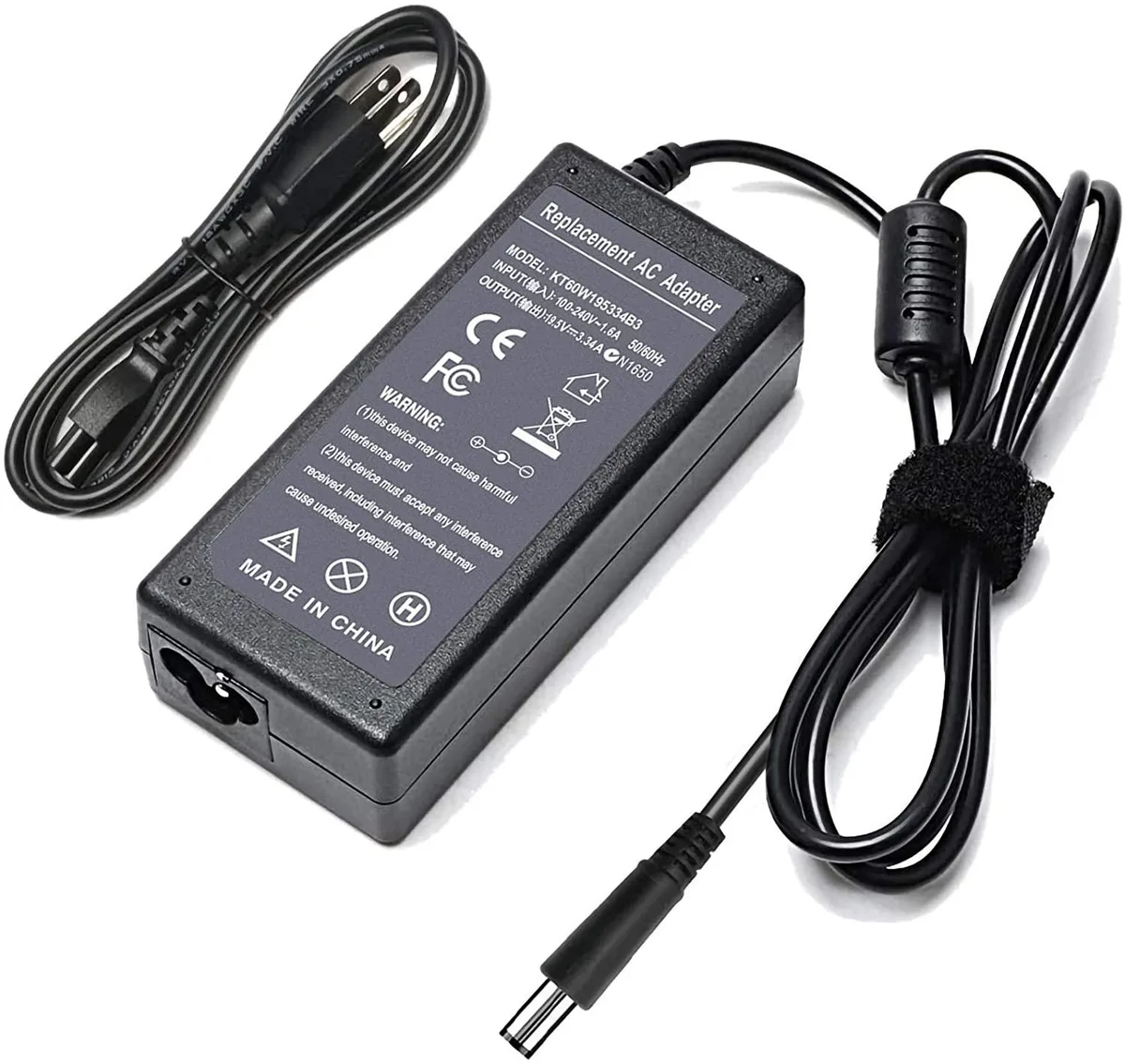 myVolts myVolts 19.5V 3.34A 65W AC Adapter 7.4×5.0 mm — product photo