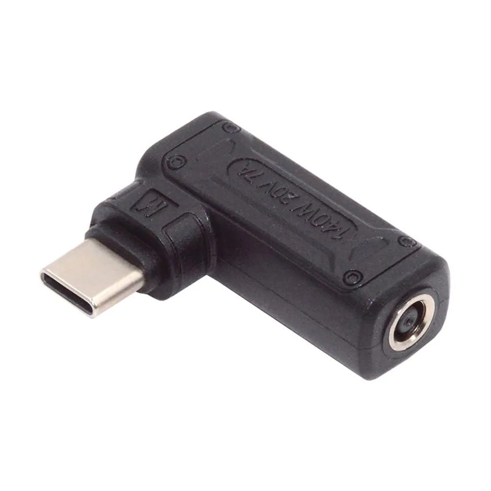 LORDWORLD LORDWORLD 90° DC 4.5x3.0mm to USB-C 140W Adapter — product photo