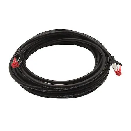 TRIPLETT - TOOLS &amp; METERS TRIPLETT - TOOLS &amp; METERS CAT6A-25BK 25 ft 26 AWG Shielded LSZH 10 GBps — product photo