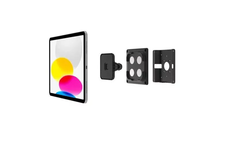 Compulocks Brands, Inc. Compulocks Brands, Inc. Universal Tablet Magnetic Wall Mount Black 100mm VESA 30x38mm — product photo