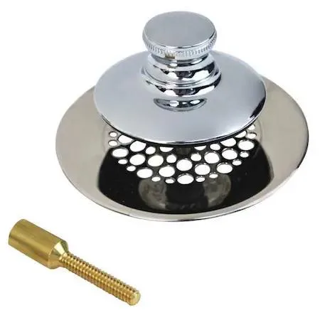 Watco Watco 48752-PP-CP-G Push Pull Drain with Grid Strainer — product photo