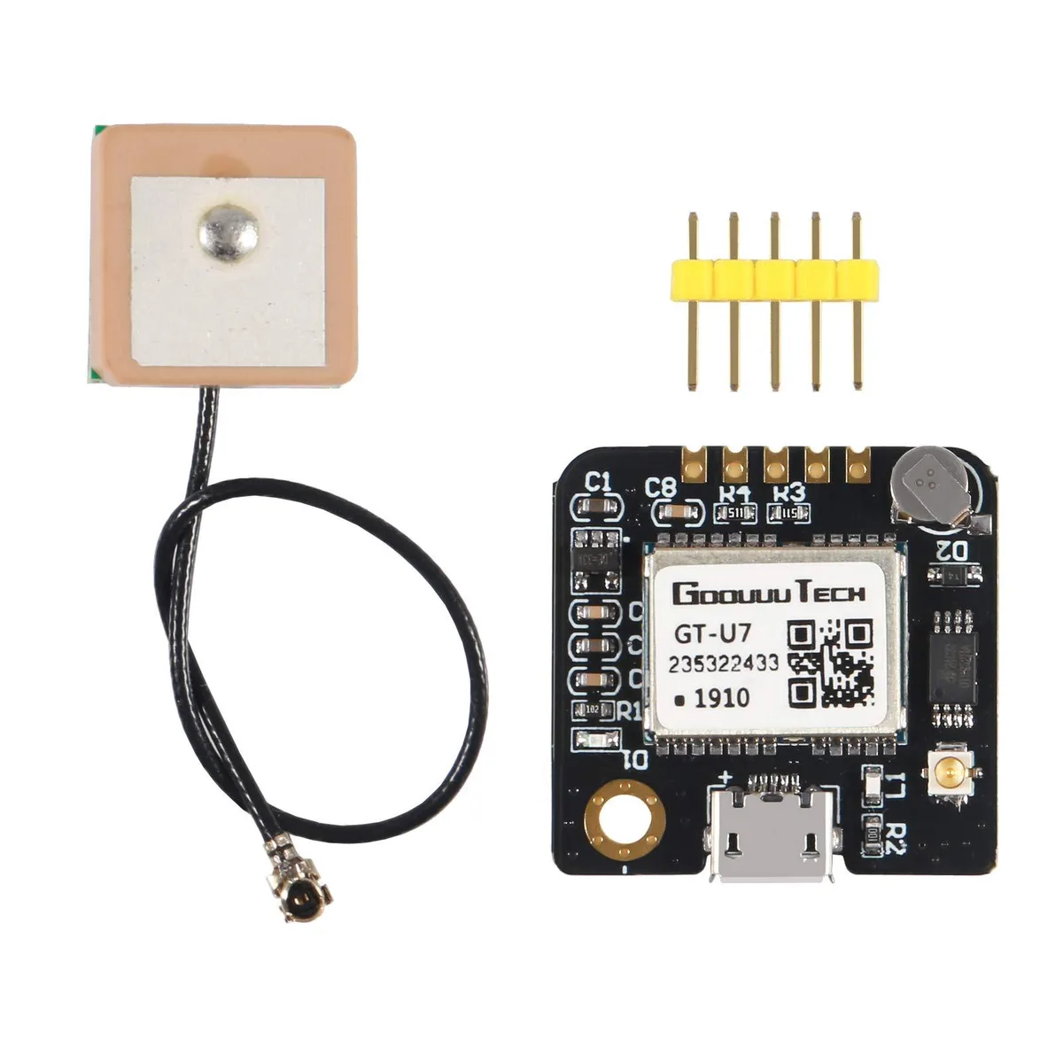 KEHIPI KEHIPI GT-U7 GPS Module USB IPEX Antenna 3.6-5V 9600 Baud — product photo