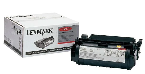 Lexmark Lexmark 12A5845 Black Toner Cartridge 25000 Pages — product photo
