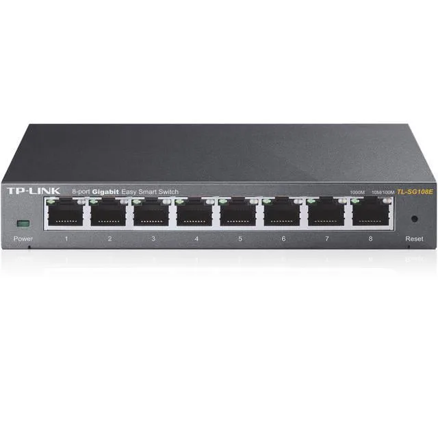 TP-Link TP-Link TL-SG108E 8-Port Gigabit Easy Smart Switch network switch — product photo