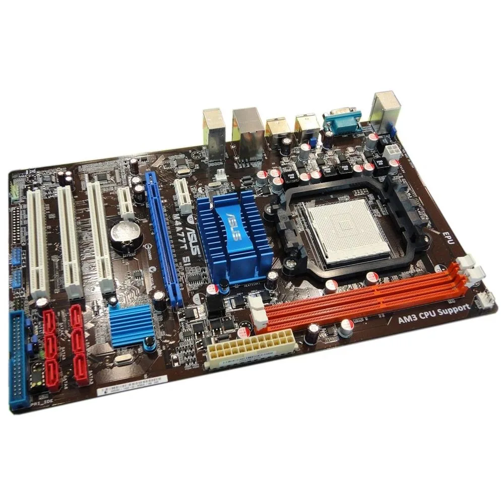 ASUS ASUS M4A77T SI Socket AM3 AMD 770 DDR3 16GB AMD motherboard — product photo